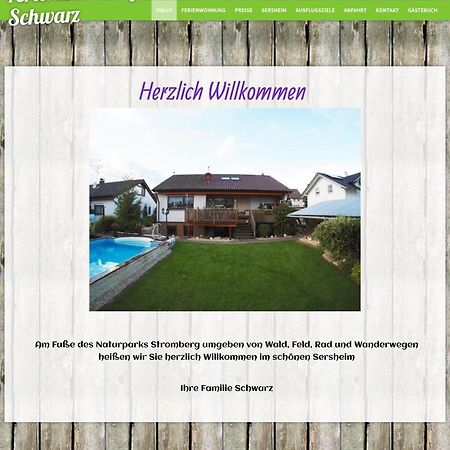 Ferienwohnung Schwarz Sersheim 外观 照片